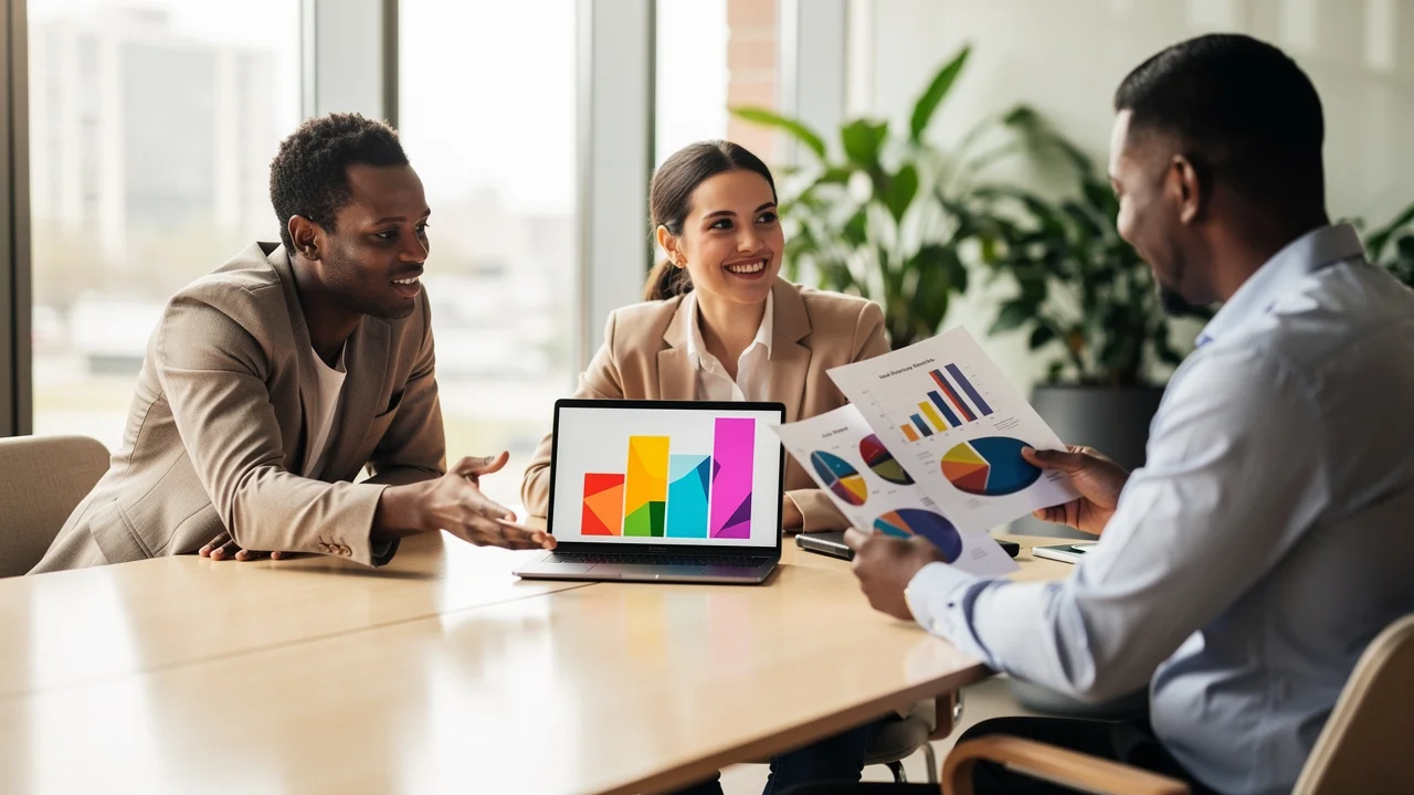 UK business people discussing alternative funding routes for a franchise purchase