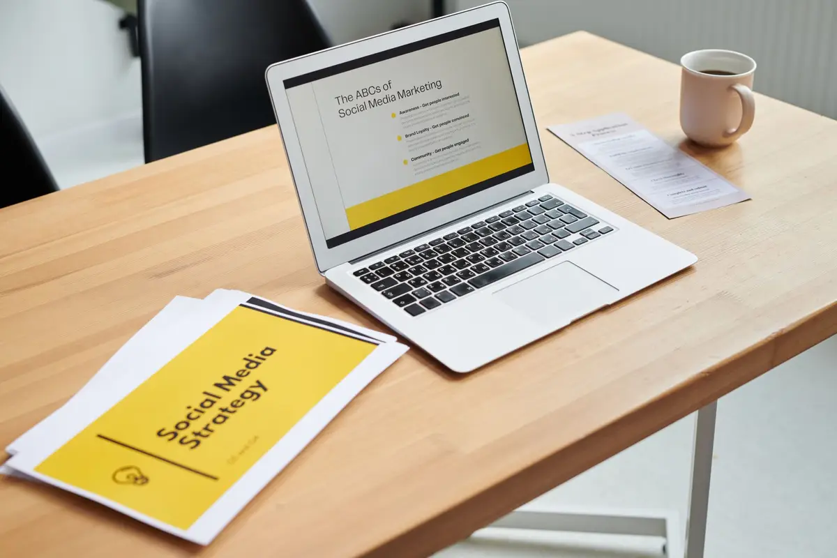 Franchisee reviewing financial projections with a business adviser in a professional setting