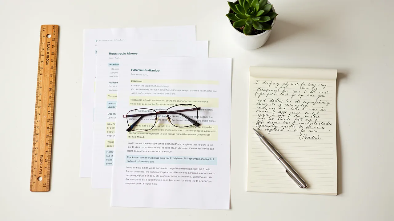 Franchise contract documents laid out on a clean desk for review
