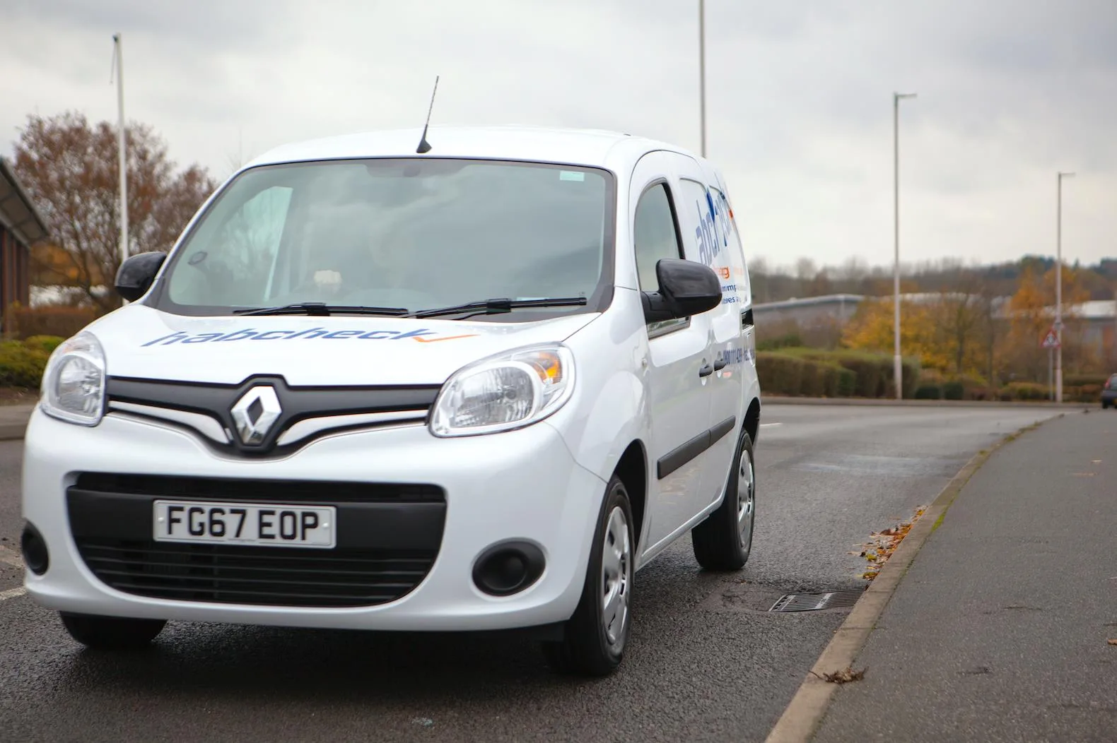 Habcheck franchise branded van