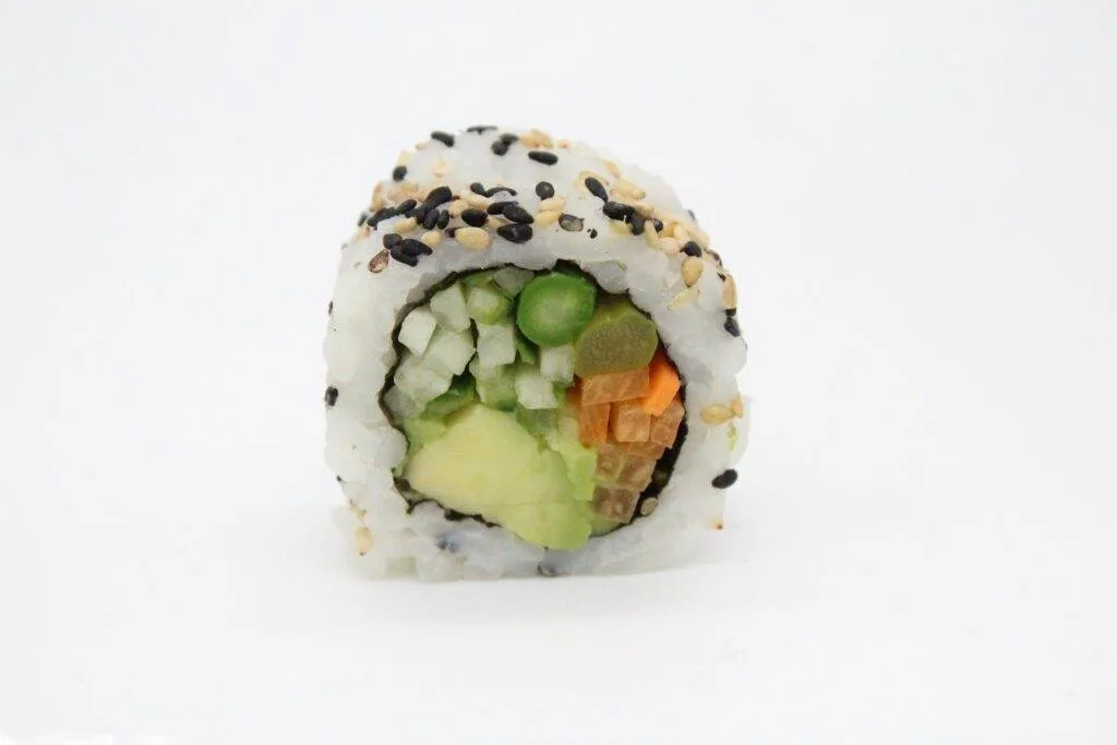 Sushi Handroll signature vegetable roll prepared fresh to order