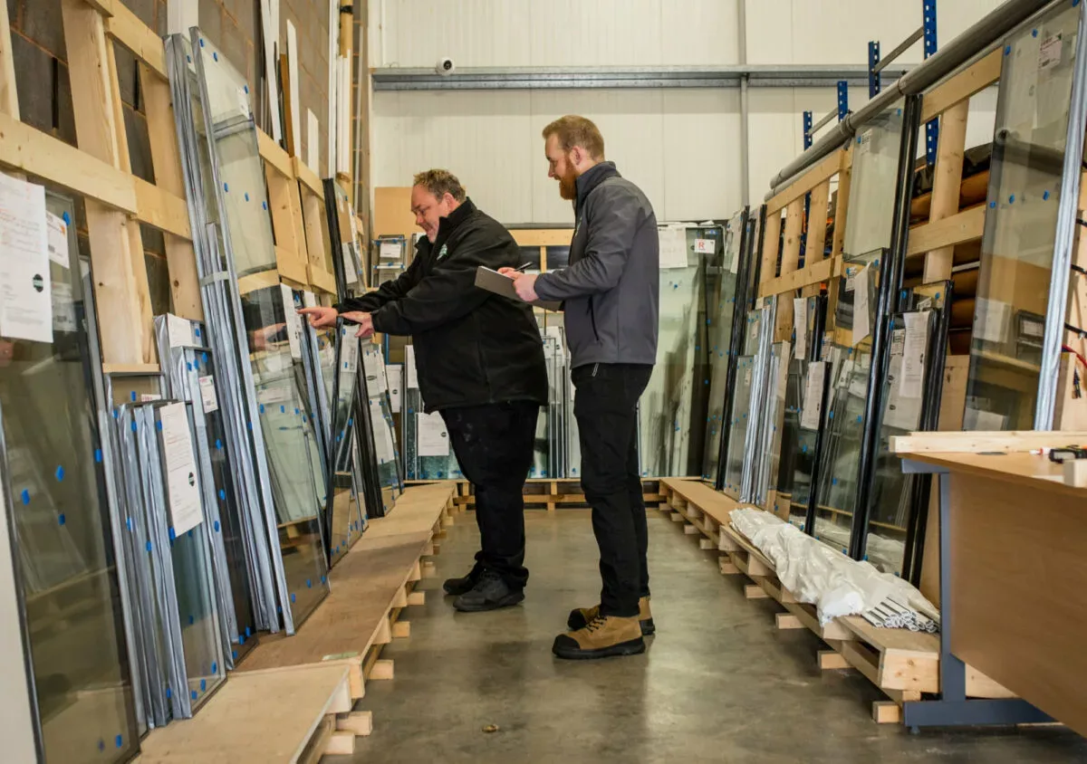 The Window Doctor franchise supply chain